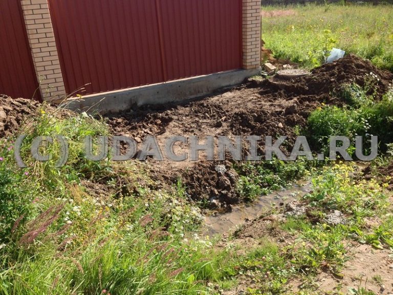 к\П Новый Мир - надо сделать заезд в ворота. Глубокая канава Владимирская область