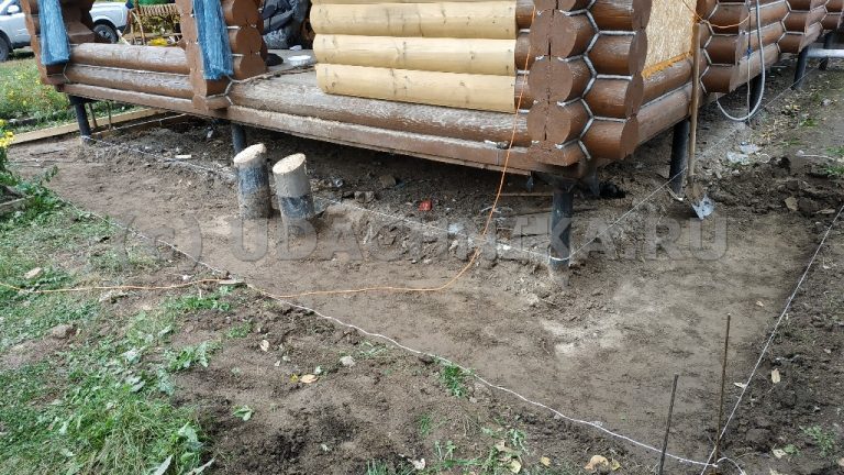 Отмостка дома Мытищи