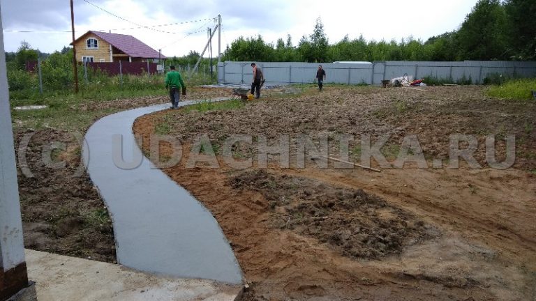 Бетонная дорожка Можайск