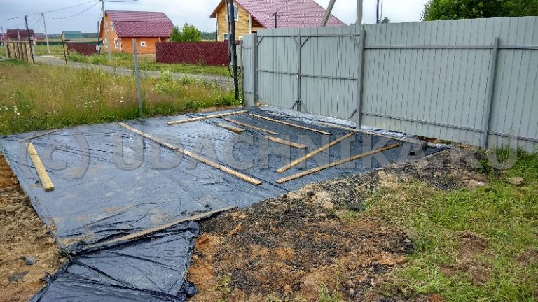 Заезд на усток и стоянка готовы, можно использовать!